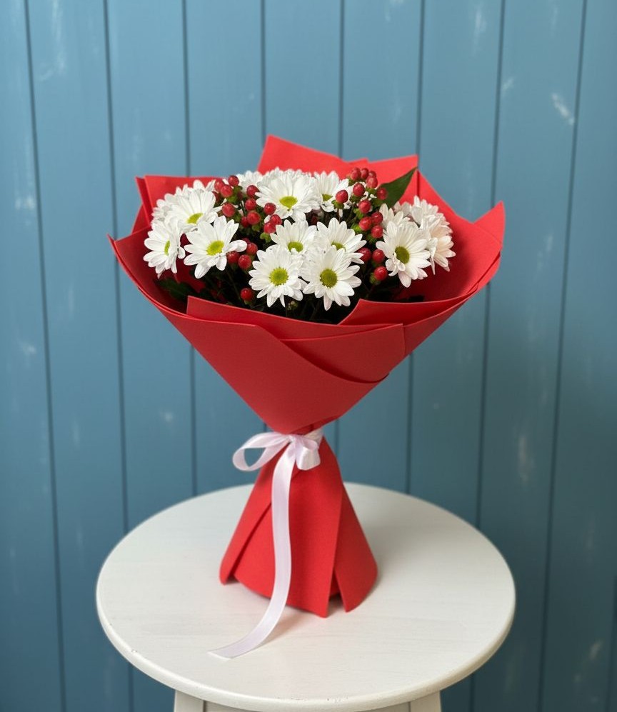 Букет цветов из: Хризантемы в Балашове