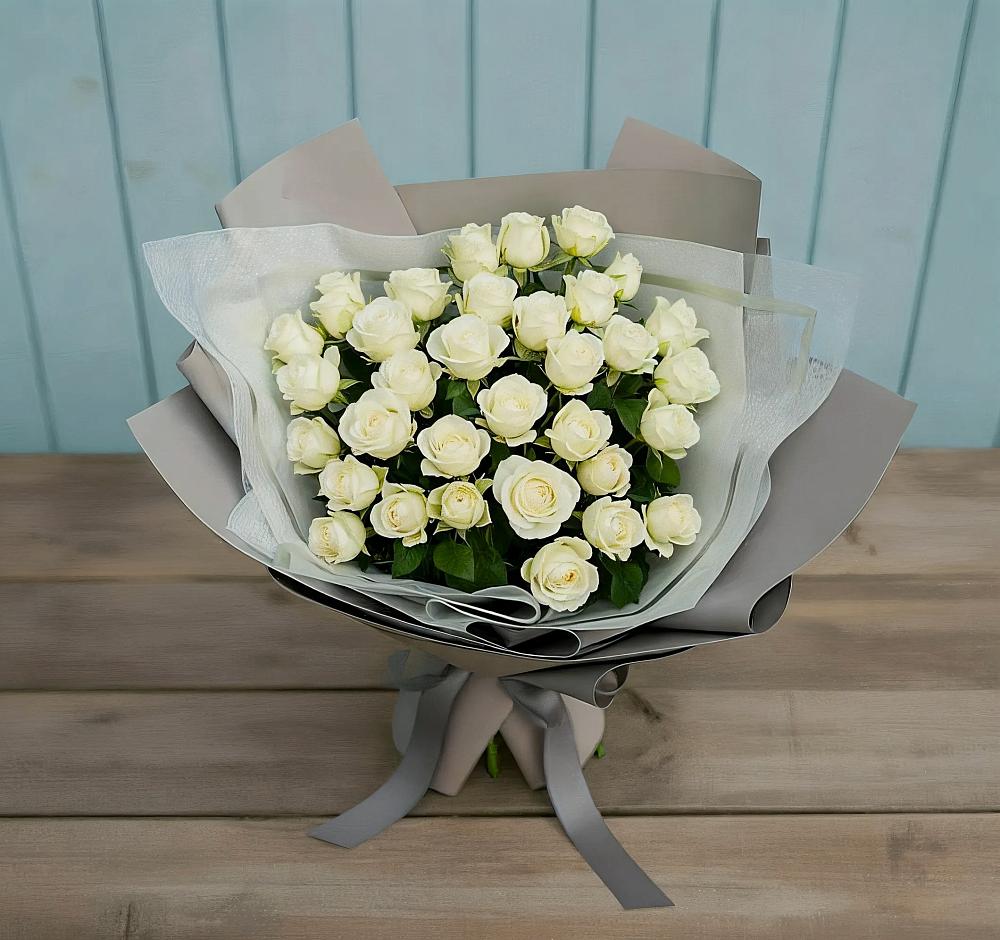 Букет Белоснежная нежность в Балашове