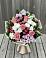 Букет цветов из: Альстромерии, Гвоздики, Розы и Хризантемы в Балашове