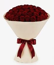 Букет 101 Бордовая роза Блэк Бакарра в Балашове