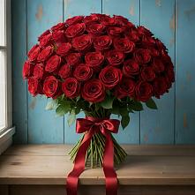 Букет Красные розы Блэк Меджик в Балашове