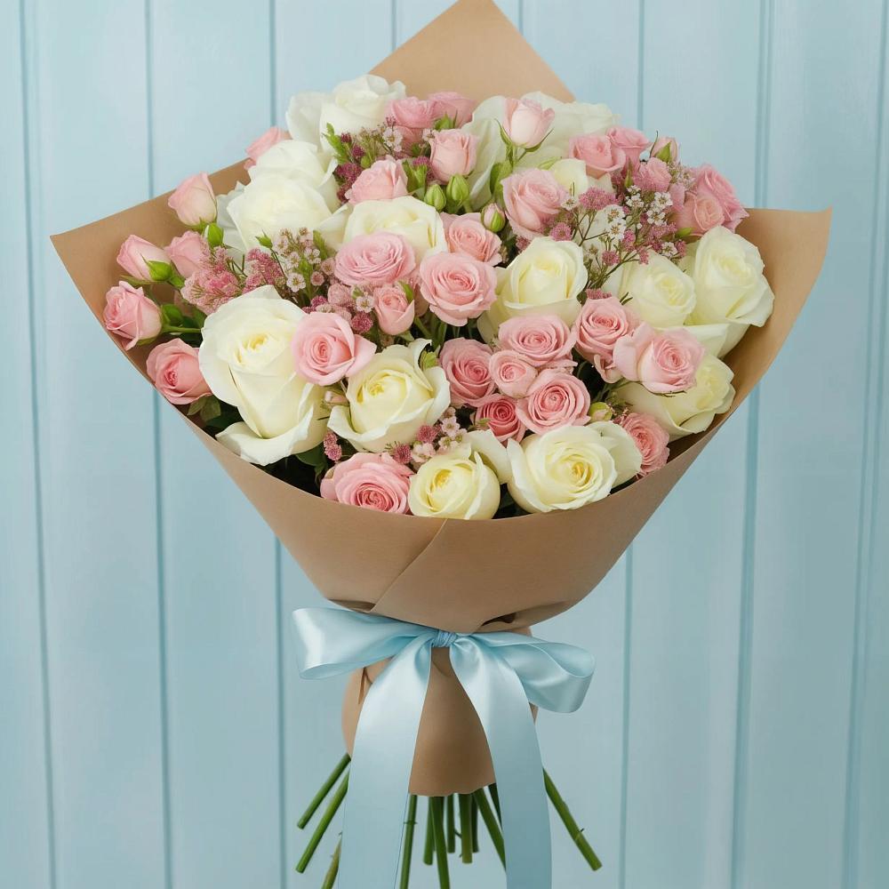 Букет цветов из: Розы в Балашове