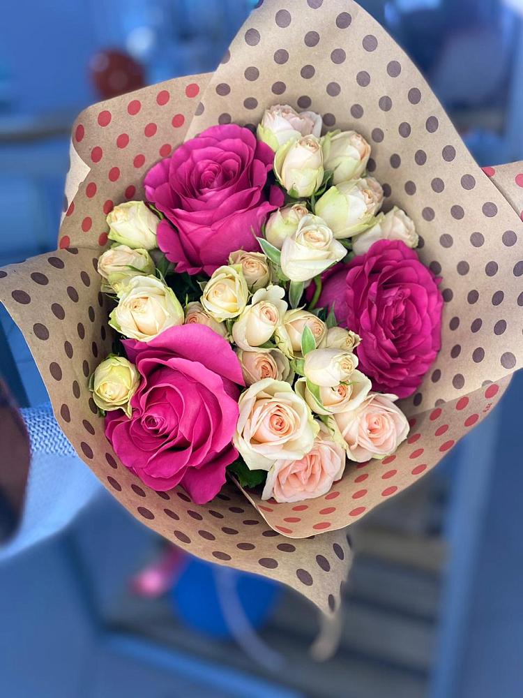 Букет цветов из: Розы в Балашове