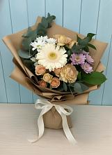 Букет цветов из:  Герберы и Хризантемы в Балашове