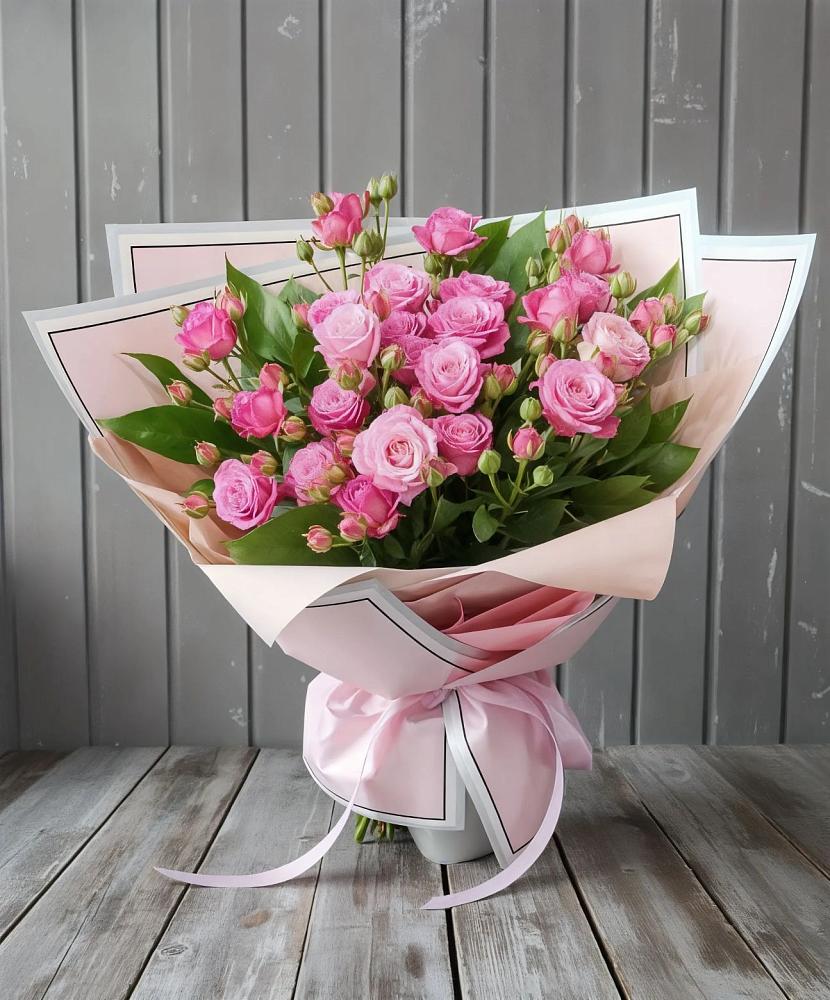 Букет Розовый кустик в Балашове