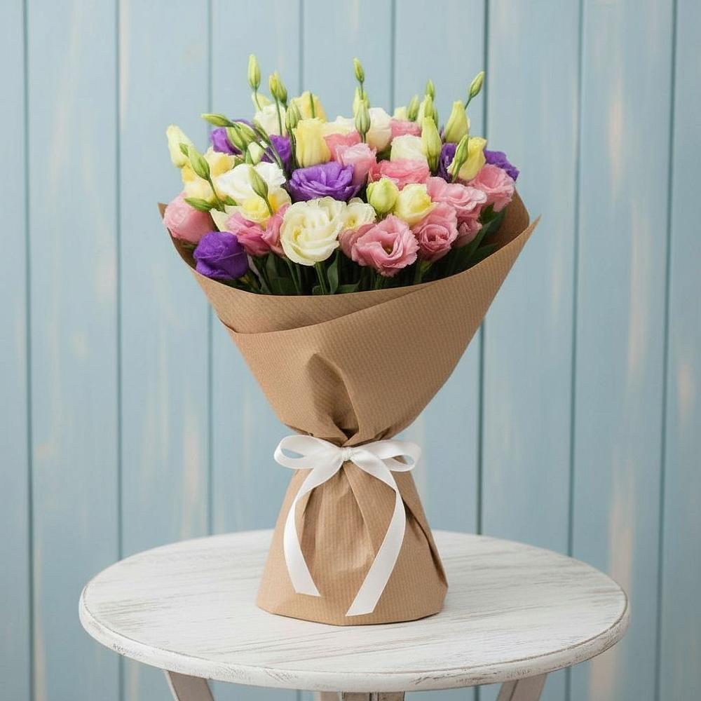 Букет цветов из: Лизиантусы в Балашове