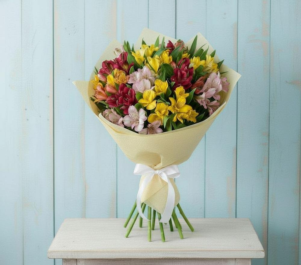 Букет цветов из: Альстромерии в Балашове