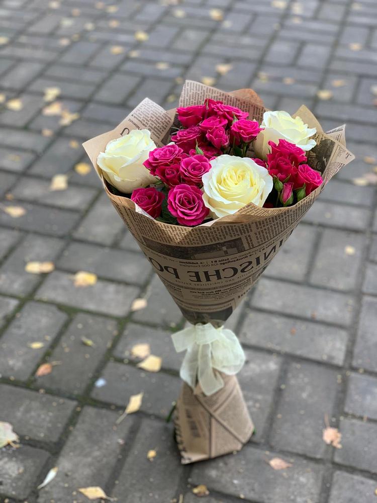 Букет цветов из: Розы в Балашове