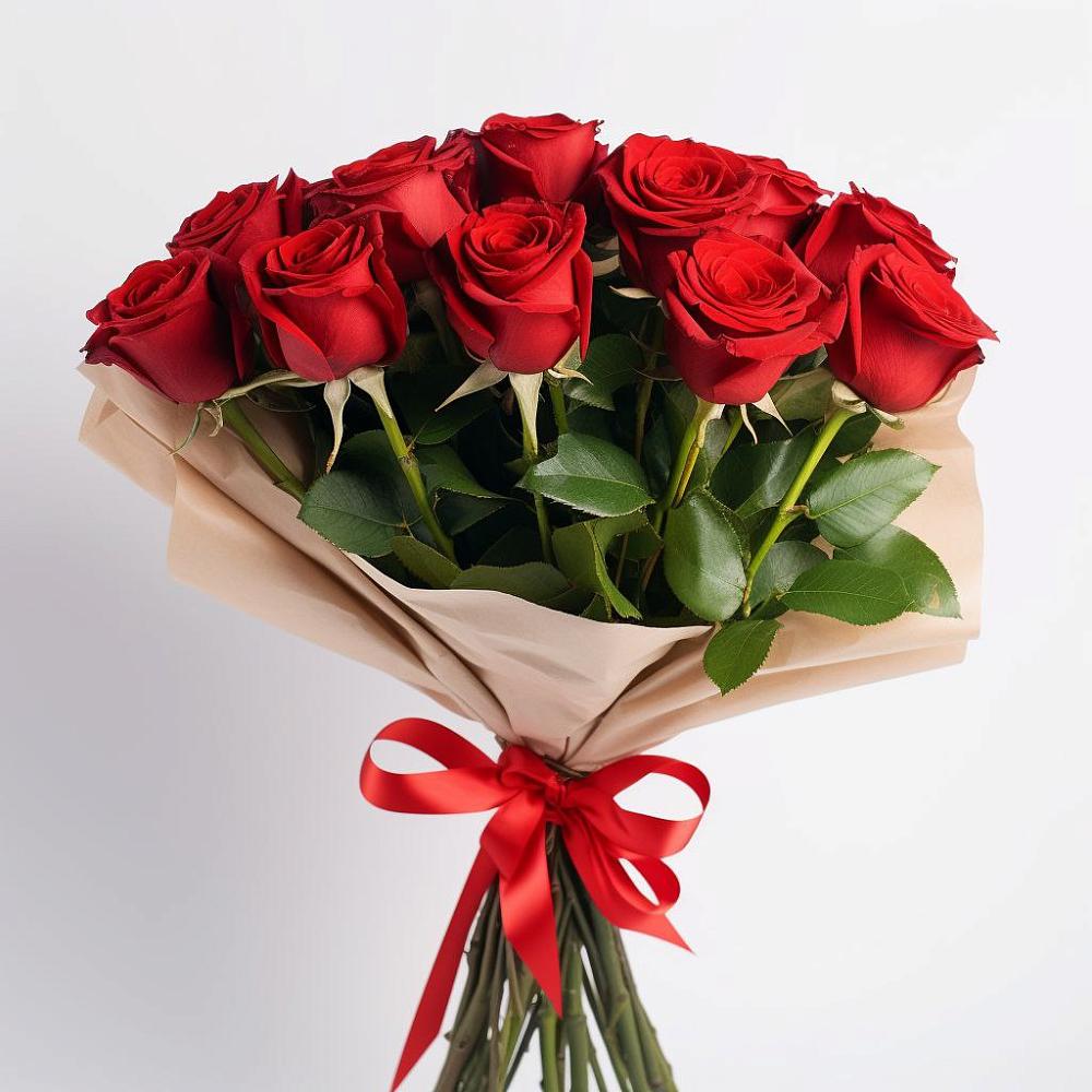 Букет 11 Красных роз Эдлесс Лав в Балашове